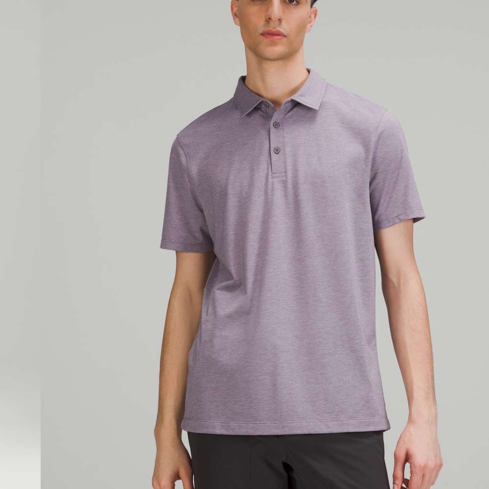 Lululemon Evolution Short Sleeve Polo
Heathered Dusky Lavender